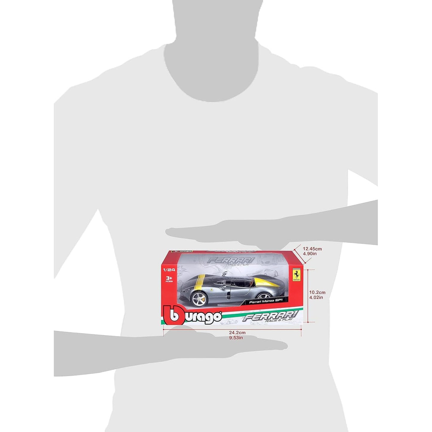 Bburago 1:24 Ferrari - Ferrari Monza Sp1 Diecast Car
