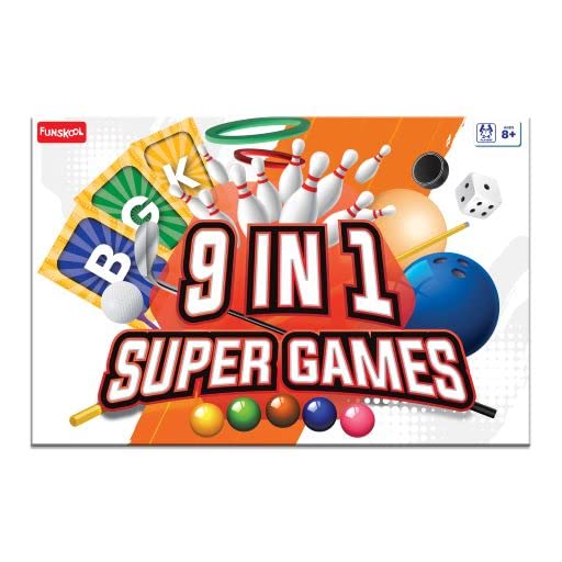 Super 9 in 1, Strategy Game, Board Game for kids (PACK OF 6)