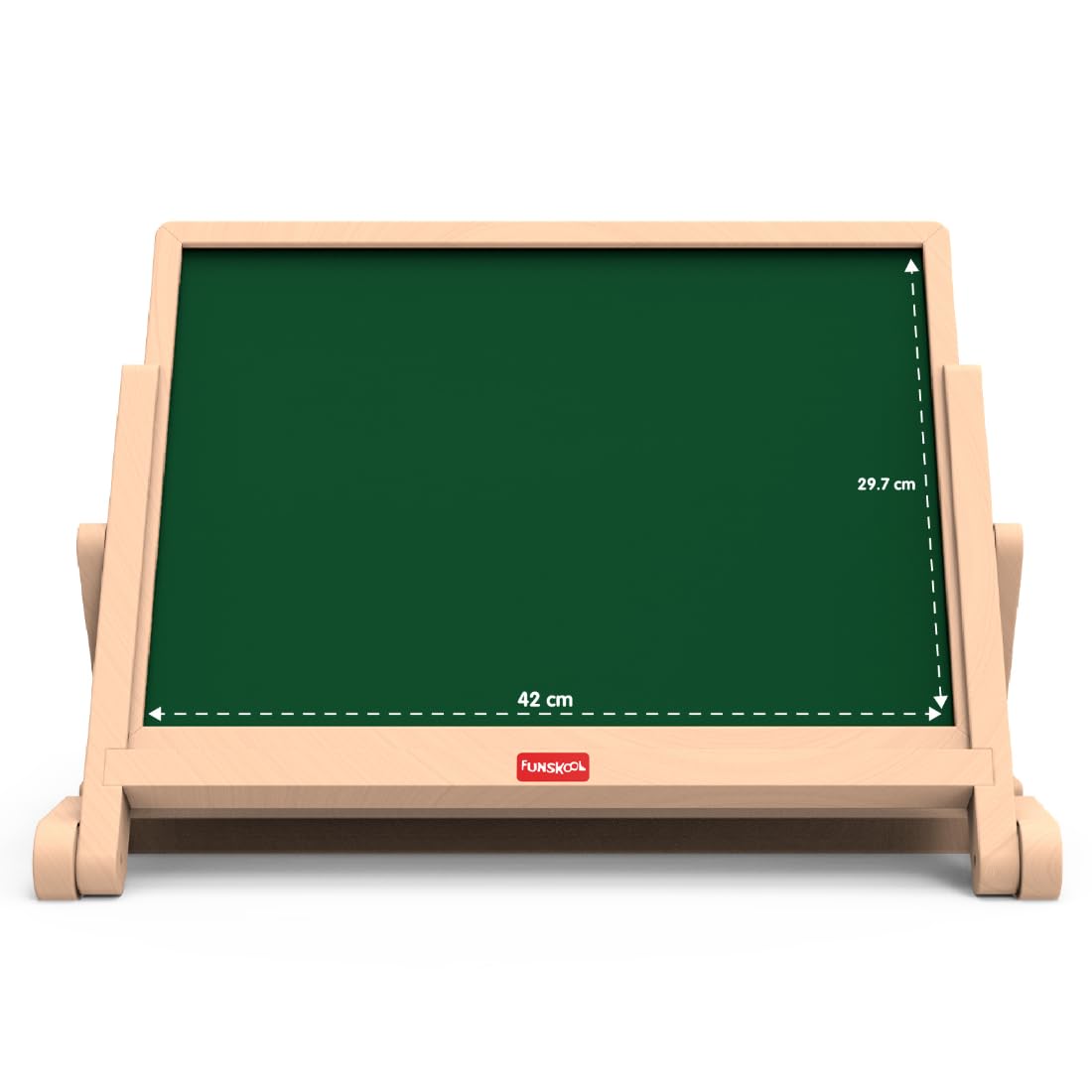 Giggles Draw N Write Desktop Slate, 4in1 Double Sided Chalk Board for Kids (PACK OF 4)