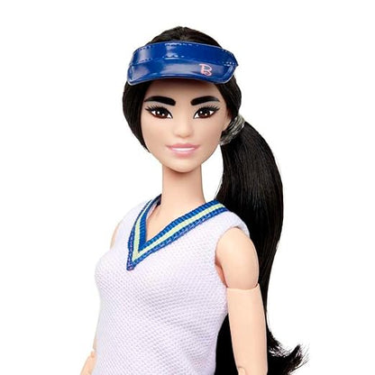 Barbie Doll & Accessories, Career Tennis Player Doll with Racket and Ball