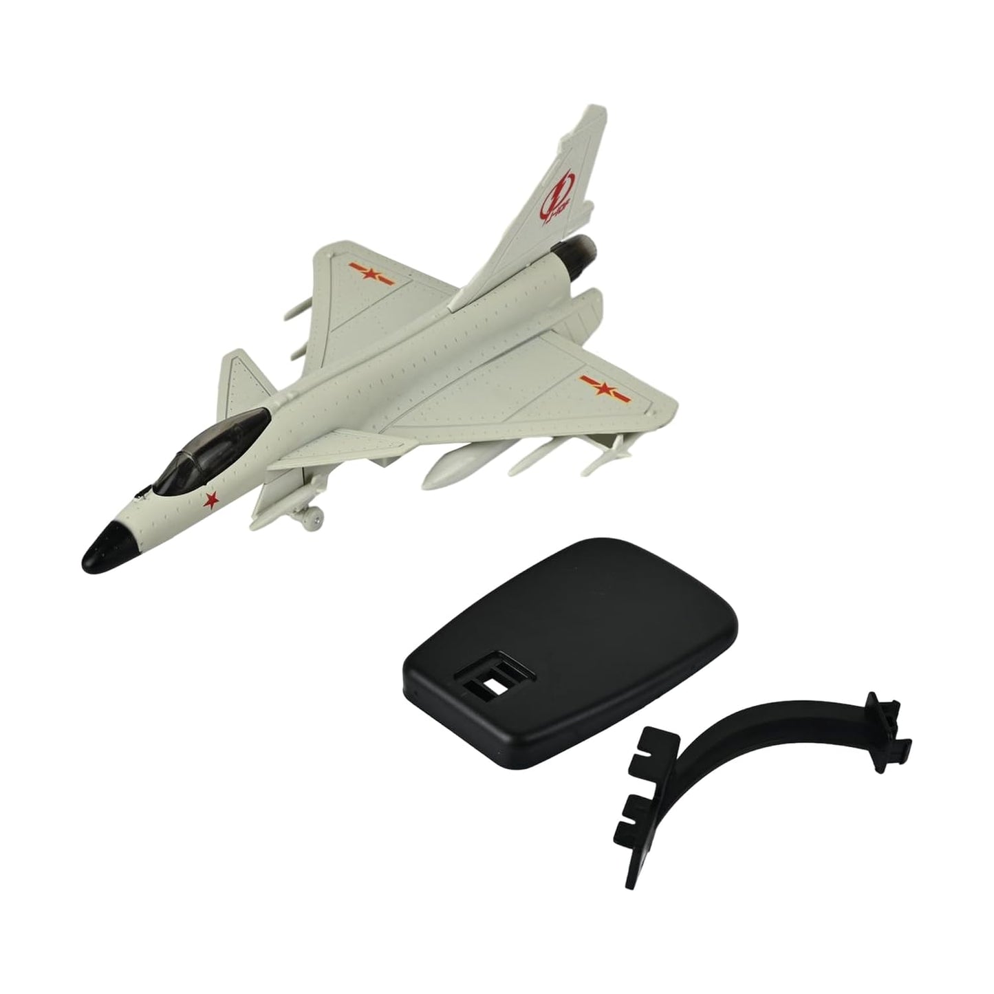 Toys Uncle Diecast Aeroplane Scale Model, (1:400 Fighter Aeroplane with Light and Sound (Type 9))