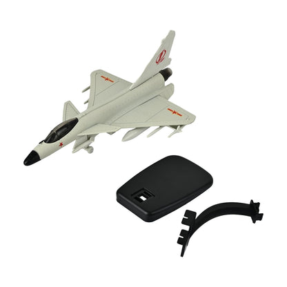 Toys Uncle Diecast Aeroplane Scale Model, (1:400 Fighter Aeroplane with Light and Sound (Type 9))