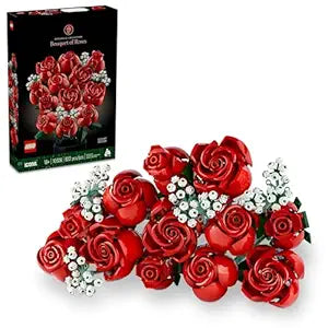 LEGO Icons Bouquet of Roses Building Set 10328 (822 Pieces)