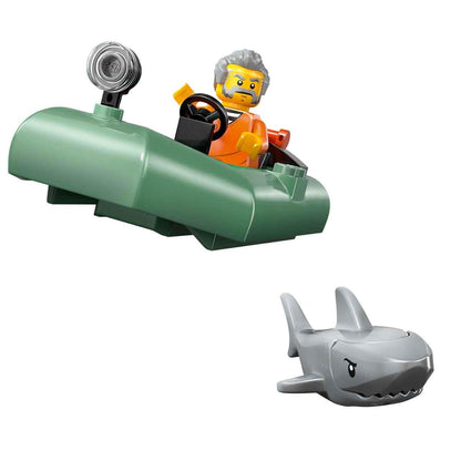 LEGO City 60456 Police Boat & Speedboat Chase Building Set