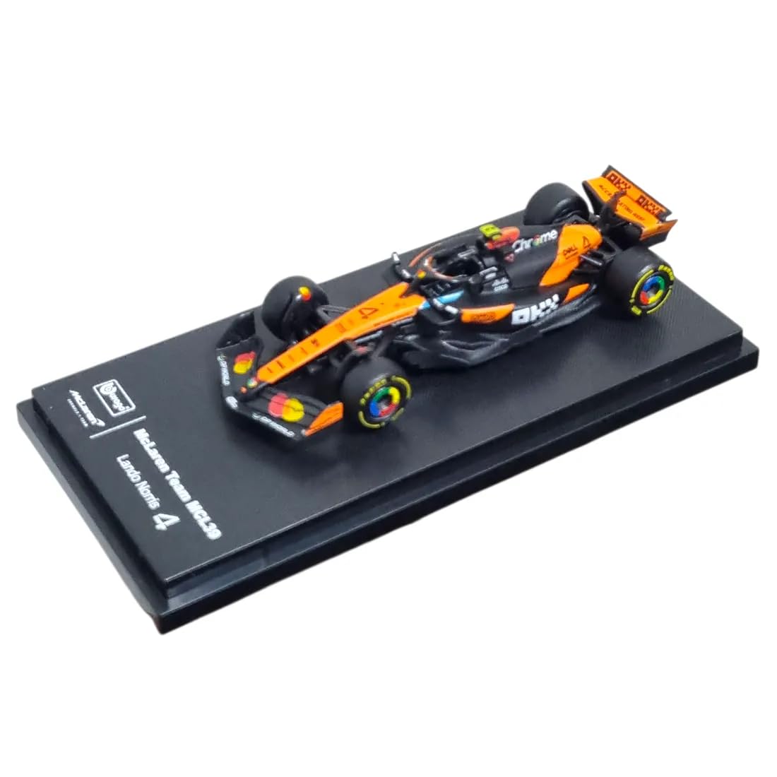Bburago 1/64 Mclaren MCL39 4 Lando Norris Formula 1 Model 28-58007N