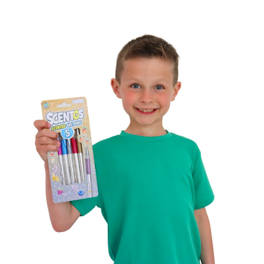 Scentos Scented Metallic Gel Pens (PACK OF 12)