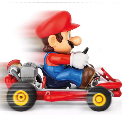 Carrera 200989 RC Official Licensed Kart Pipe Kart Mario 1:18 Scale 2.4 Ghz Remote Radio Control Car with Rechargeable LiFePO4 Battery - Kids Toys Boys/Girls