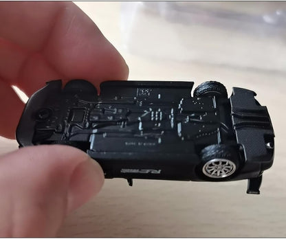 POP RACE 1:64 RX7 RE AMEMIYA WIDE BODY Metal Diecast Model Car S24-07