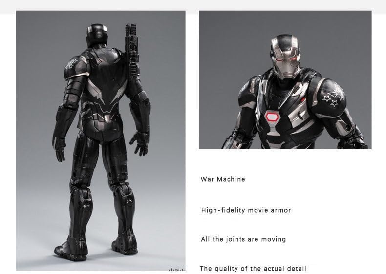 Yobeyi War Machine Iron Spider - Men Action Figure