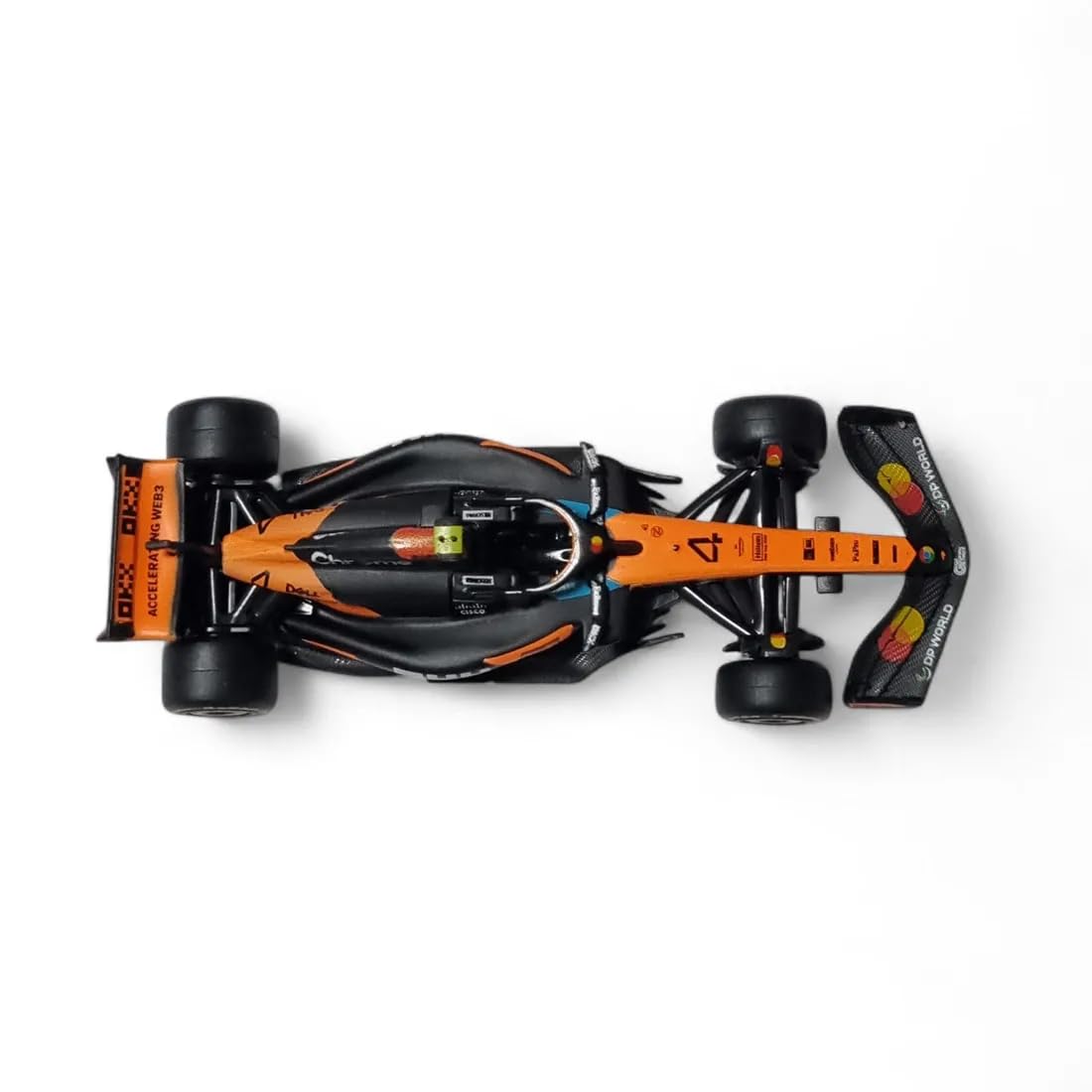Bburago 1/64 Mclaren MCL39 4 Lando Norris Formula 1 Model 28-58007N
