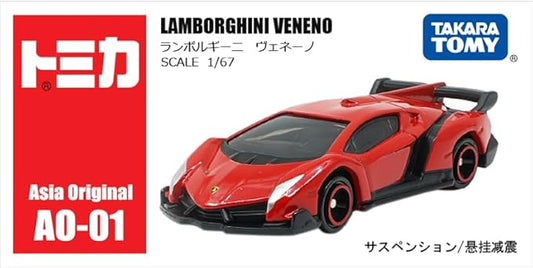 1:67 Takara Tomy Tomica AO-01 Lamborghini Veneno