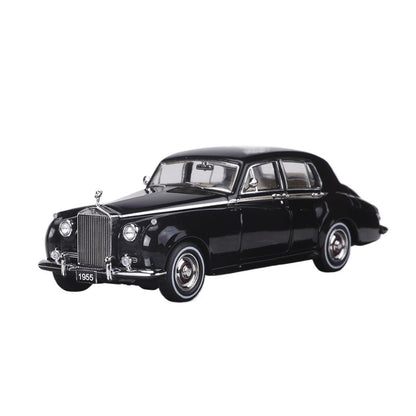 1:64 Scale For Rolls-Royce Silver Cloud Black 1965 Classic Car Die-Cast