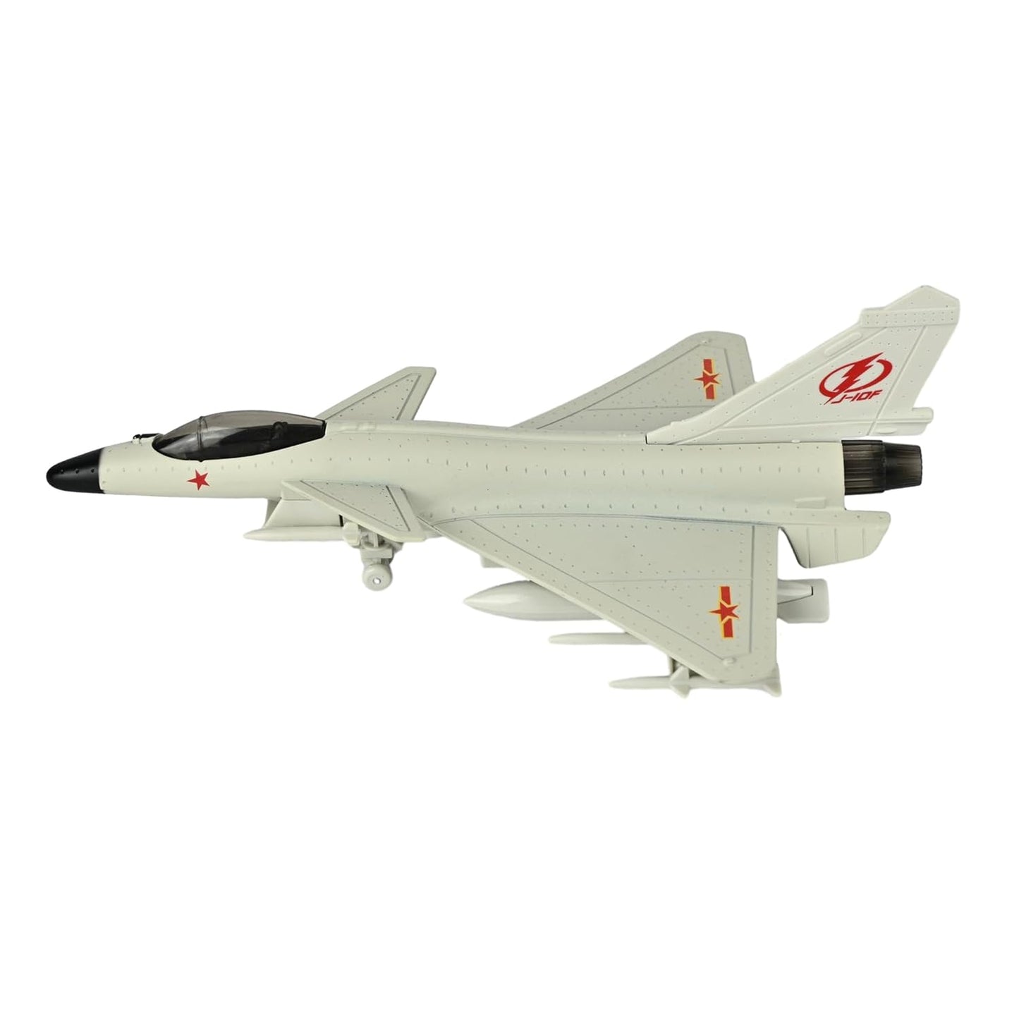 Toys Uncle Diecast Aeroplane Scale Model, (1:400 Fighter Aeroplane with Light and Sound (Type 9))