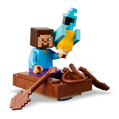 LEGO Minecraft 21275 The TNT Jungle Trap Building Set