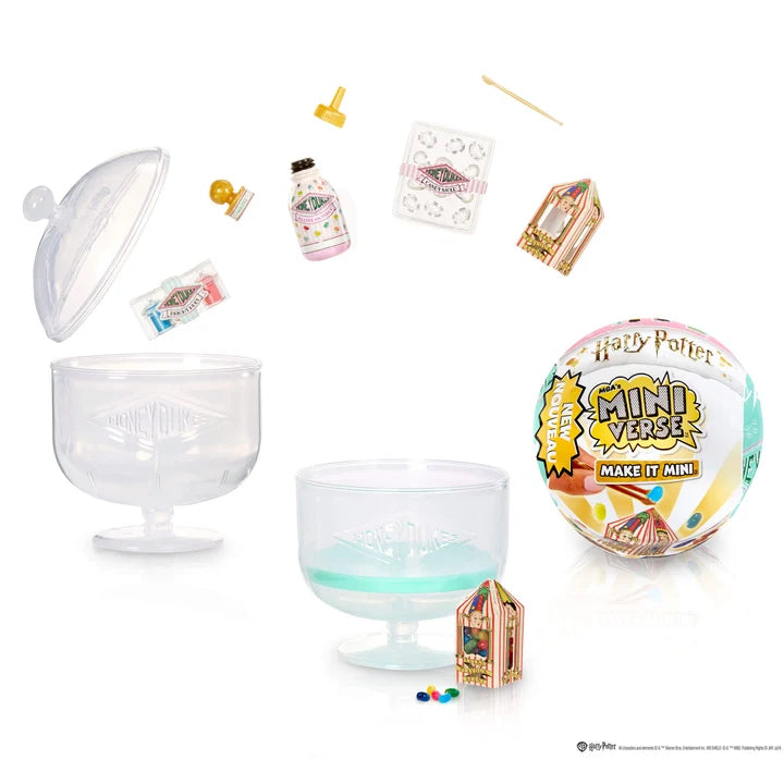 Revised Product Title: MGA’s Miniverse Make It Mini Honeydukes Harry Potter – 6-Pack DIY Miniature Candy Collectibles