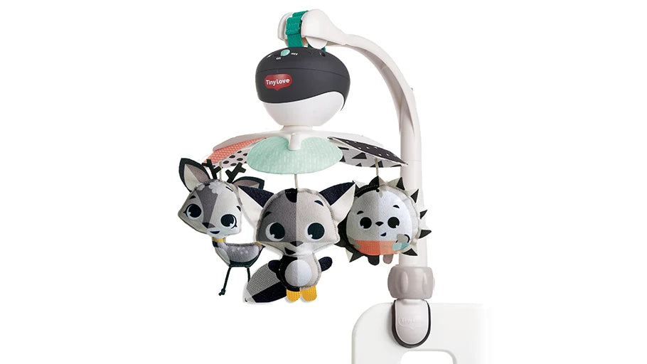 Tiny Love Magical Tales 3-in-1 Take Along Cot Mobile for Newborn Baby, Stroller, Crib & Playard