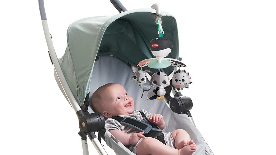 Tiny Love Magical Tales 3-in-1 Take Along Cot Mobile for Newborn Baby, Stroller, Crib & Playard