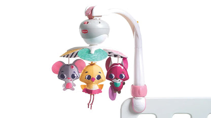 Tiny Love Tiny Princess Tales 3-in-1 Take Along Cot Mobile for Stroller & Crib