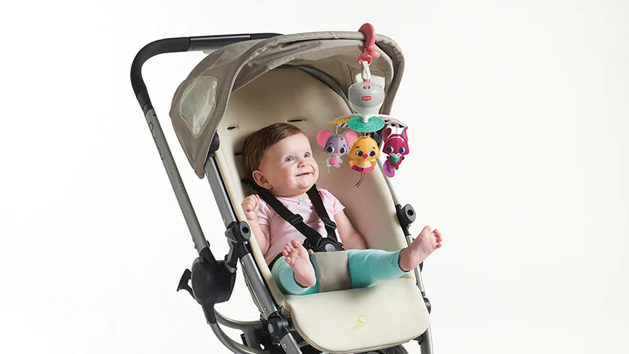 Tiny Love Tiny Princess Tales 3-in-1 Take Along Cot Mobile for Stroller & Crib