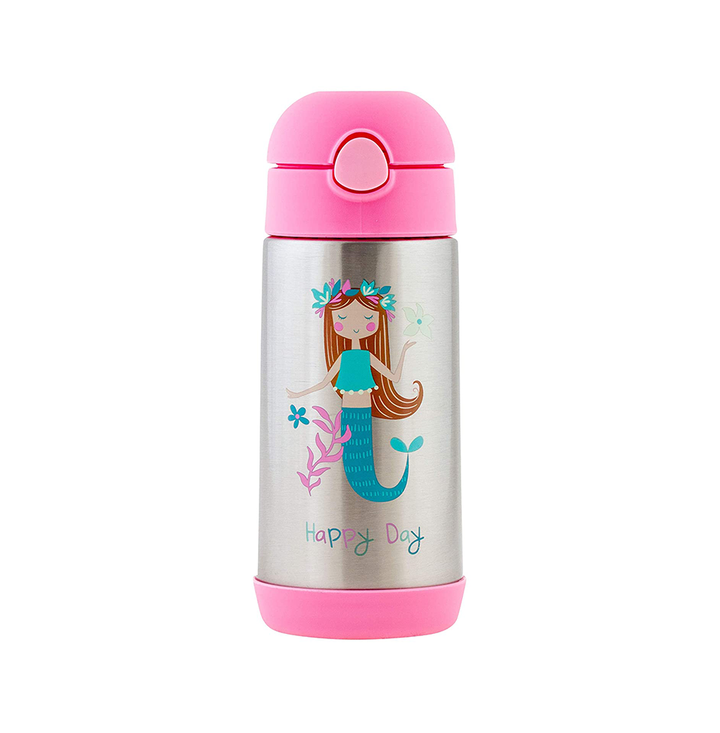 Stephen Joseph Double Wall Stainless Steel Water Bottle 350ml