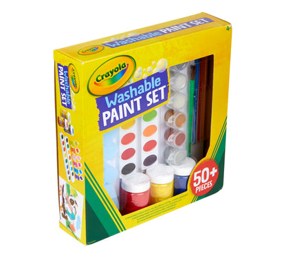 Washable Paint Set, Over 50 Pieces