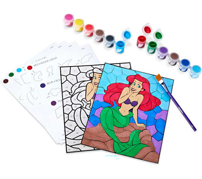 Paint & Peel Mosaic Stickers, Disney Princess