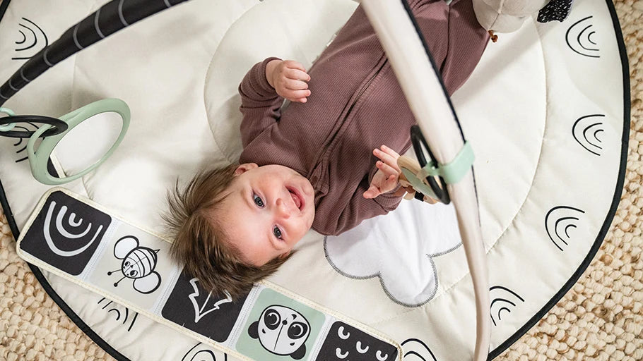 Tiny Love Black & White Décor Developmental Gymini Baby Play Gym