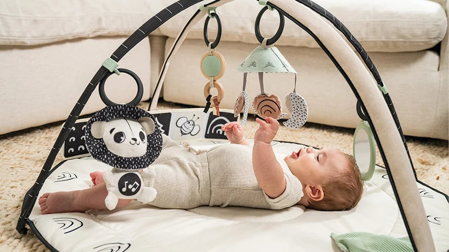 Tiny Love Black & White Décor Developmental Gymini Baby Play Gym