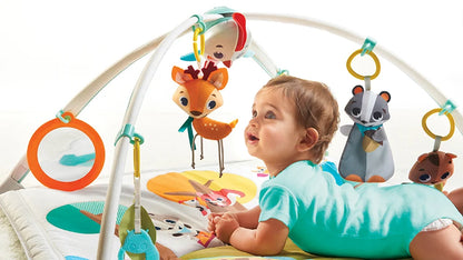 Tiny Love Into the Forest Gymini Deluxe Baby Play Gym with Toys & Mirror