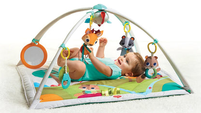 Tiny Love Into the Forest Gymini Deluxe Baby Play Gym with Toys & Mirror