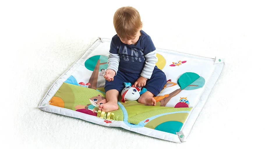 Tiny Love Into the Forest Gymini Deluxe Baby Play Gym with Toys & Mirror