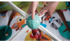 Tiny Love Into the Forest Gymini Deluxe Baby Play Gym with Toys & Mirror