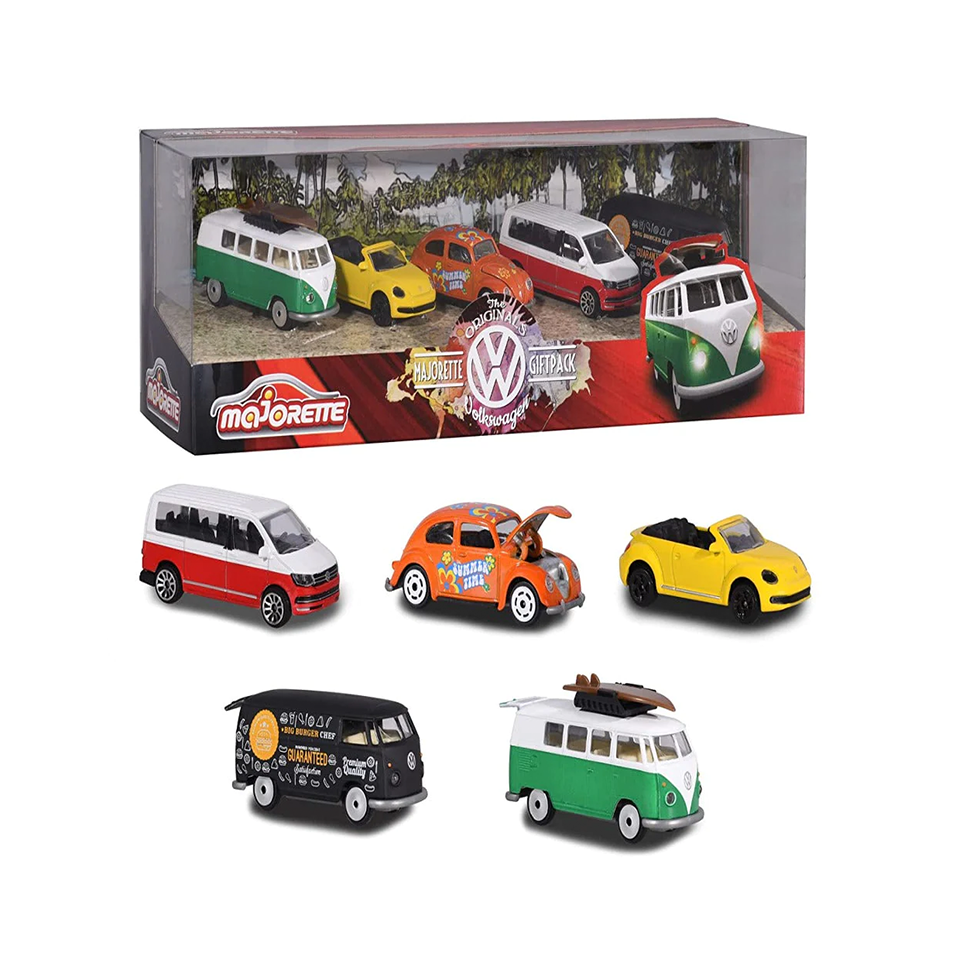 Majorette VW The Originals 5 Pieces Pack