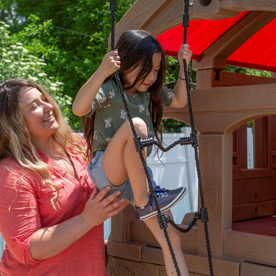 Step2 Naturally Playful Adventure Lodge Play Center with Glider