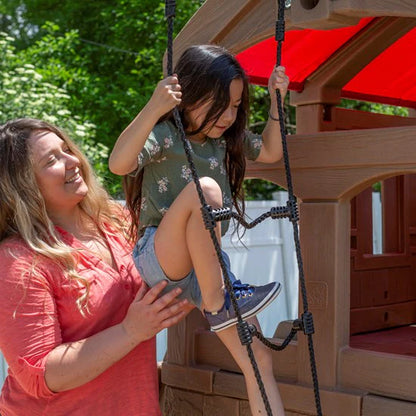 Step2 Naturally Playful Adventure Lodge Play Center with Glider