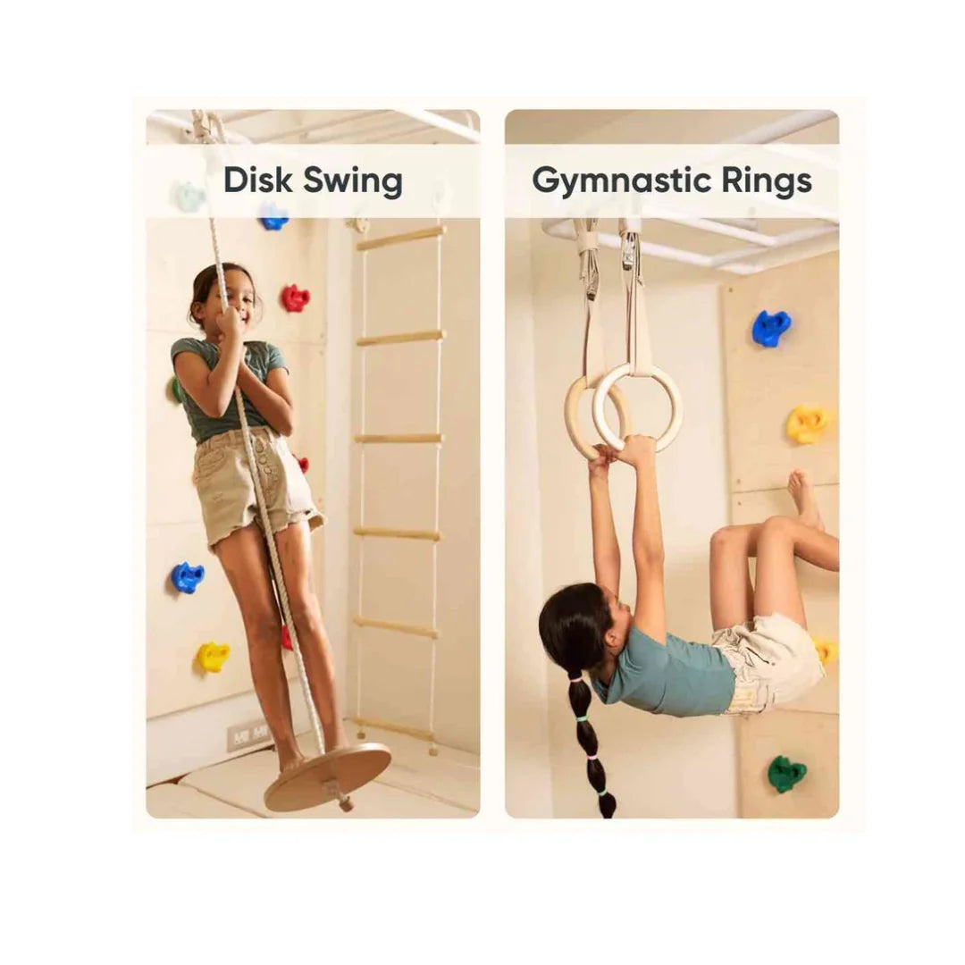 Curious Cub Space Saver Jungle Gym 4 (9 Feet )