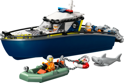 City Police Boat Chase 60456 Building Kit