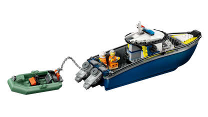 City Police Boat Chase 60456 Building Kit