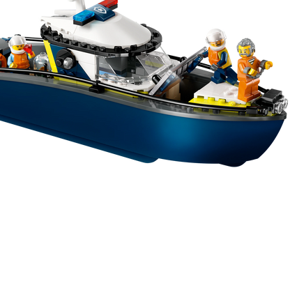 City Police Boat Chase 60456 Building Kit