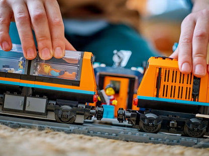 City Explorers' Arctic Polar Express Train 60470 Building Kit