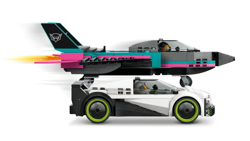 LEGO CITY Jet vs. Car 60489