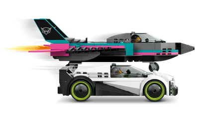LEGO CITY Jet vs. Car 60489