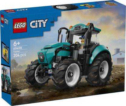 LEGO® City Tractor Farm Toy Building Set and Minifigure 60498