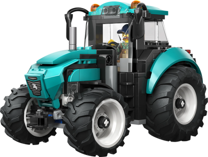 LEGO® City Tractor Farm Toy Building Set and Minifigure 60498