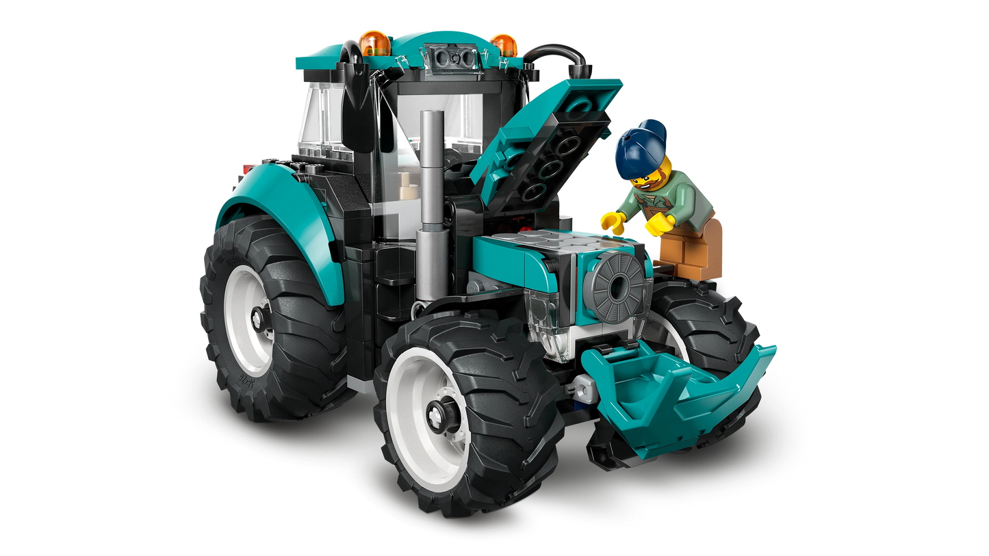 LEGO® City Tractor Farm Toy Building Set and Minifigure 60498