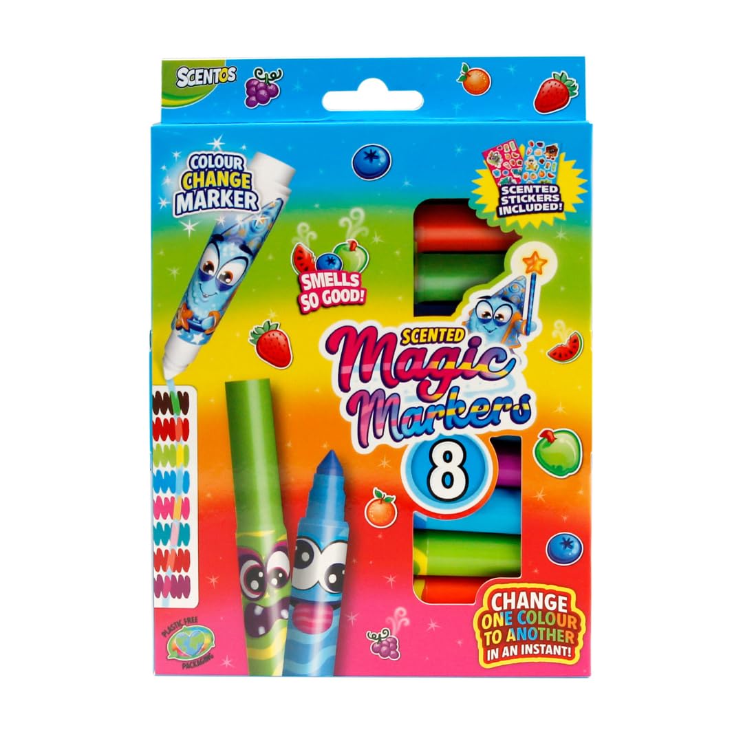 Scentos Scented Magic Markers (PACK OF 12