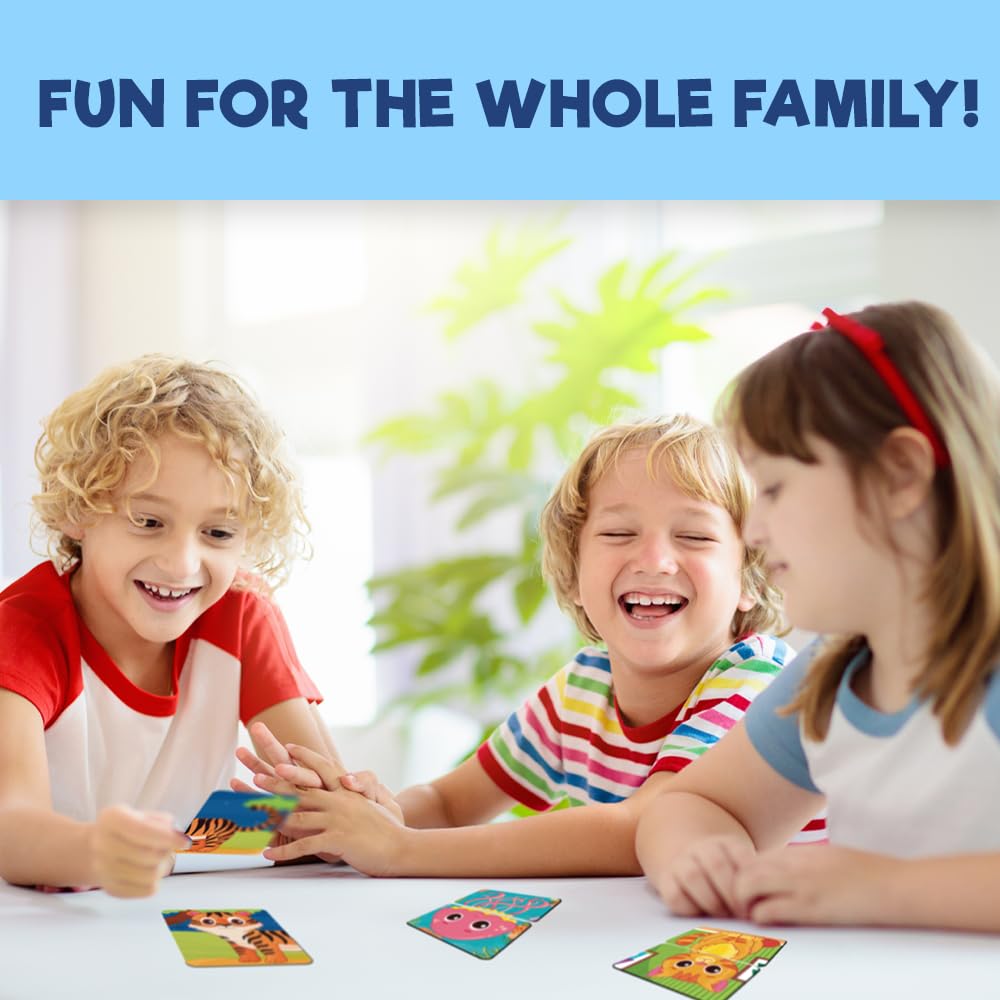 EINSTEIN BOX Heads & Tails Board Game for Kids 2-5 Years Old (PACK OF 6)