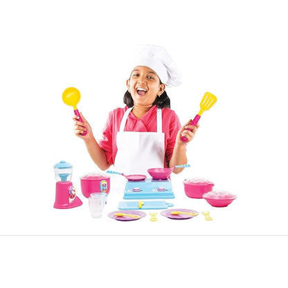 Giggles Complete Kithcen Playset, Realistic Pretend Cooking Toy for Kids (PACK OF 6)