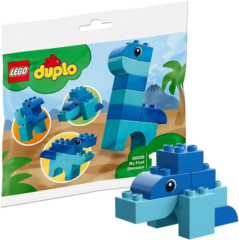 LEGO DUPLO 30325 My First Dinosaur Building Set, 7 Pieces, Ages 1.5–3 Years