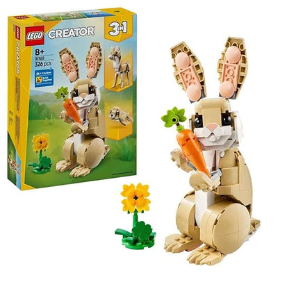 LEGO Creator 3in1 Cute Bunny Toy Animal Playset 31162